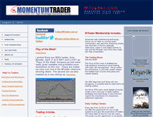 Tablet Screenshot of mtrader.com